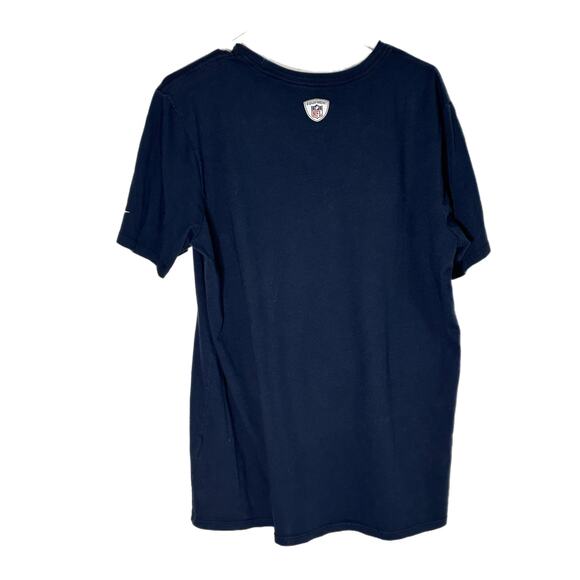 Nike Men’s Denver Broncos Blue Dri-fit T-shirt, Large, Pre-owned - Picture 4 of 8